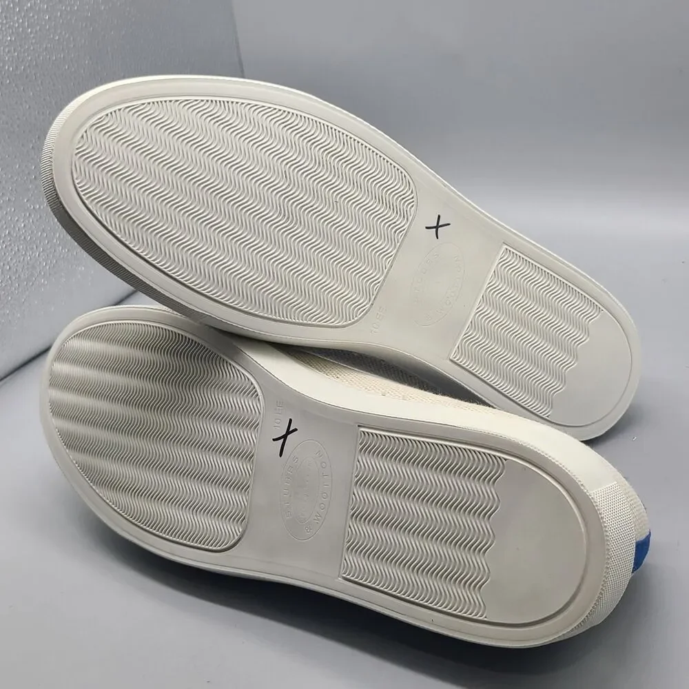 Stubbs & Wootton mens canvas Sneakers Loafers slip-on Shoes sz 10 EE NEW